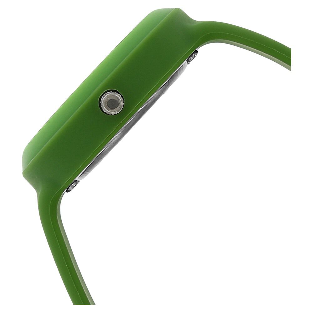 Buy Online Zoop By Titan Quartz Analog Green Dial PU Strap Watch