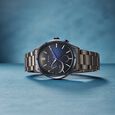 Titan Stellar Multifunction Blue Dial Grey Stainless Steel Strap Watch For Men - image number 0