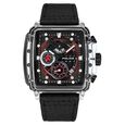 Police Quartz Chronograph Black Dial Multicoloured SILICONE Strap Watch For Men - image number 0