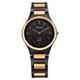 Titan Edge Ceramic Quartz Analog Black Dial Ceramic Strap Watch For Women - image number 0