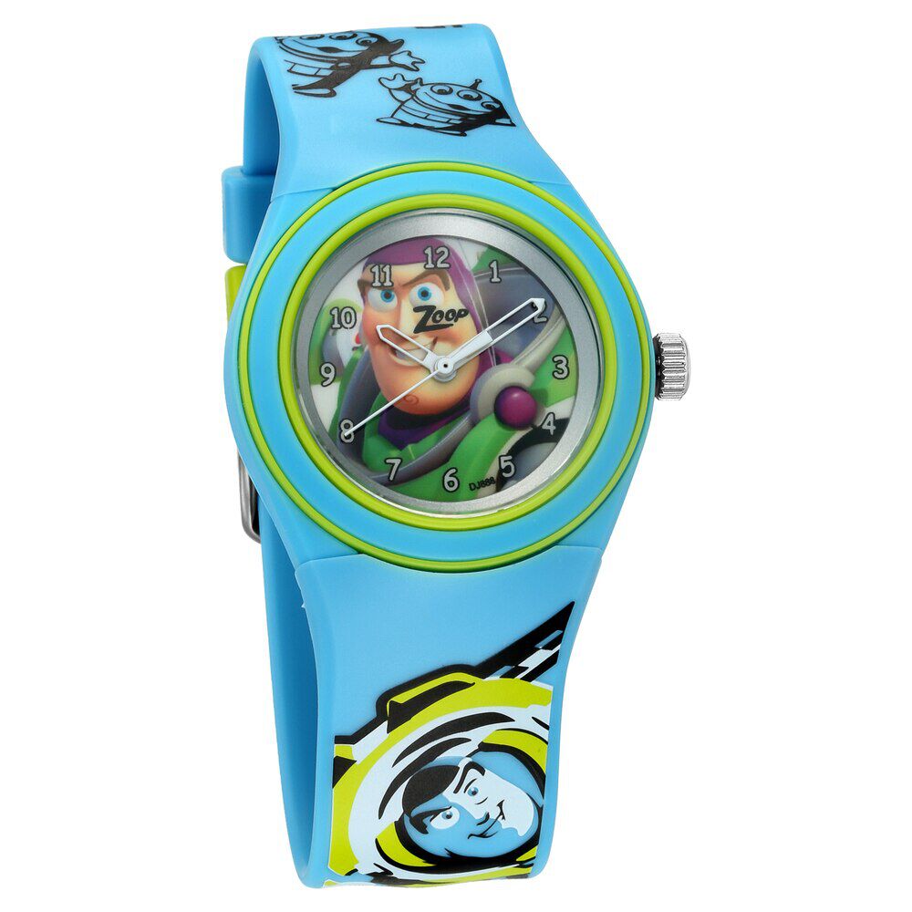 Buy Online Zoop By Titan Quartz Analog Multicoloured Dial PU Strap