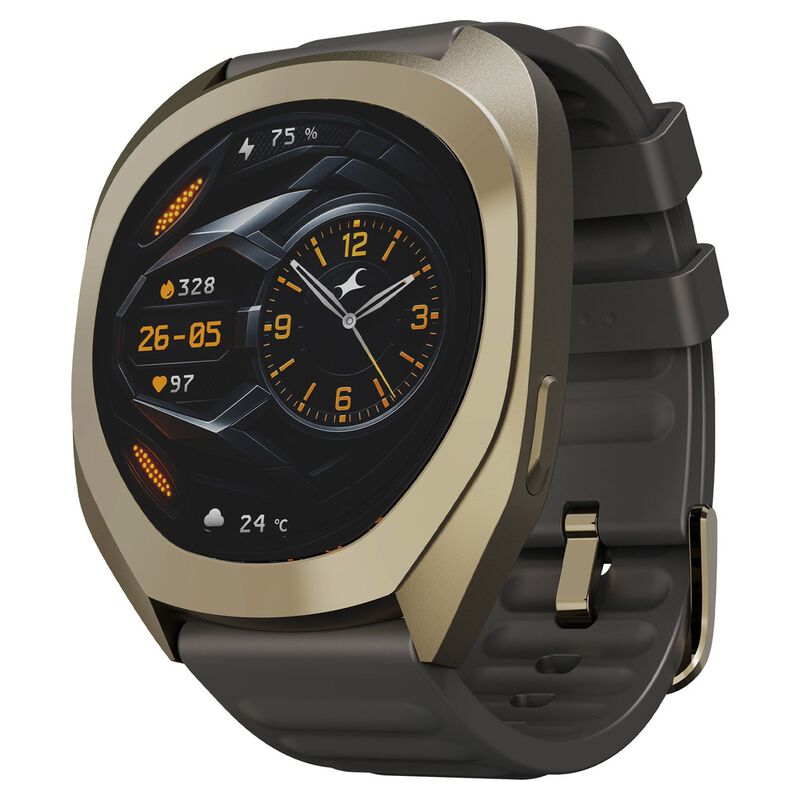 Fastrack Cosmix Smartwatch 1.32" inch AMOLED Display, Cosmic Drive Inspired Case Design, AI Watcface, AI Chat, HRM, IP68