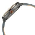 Titan Magnate Automatic Grey Dial Blue Leather Strap Watch for Men - image number 4