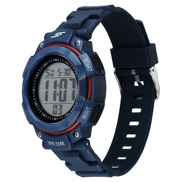 SF Digitals Digital Dial Blue Strap Watch For Men