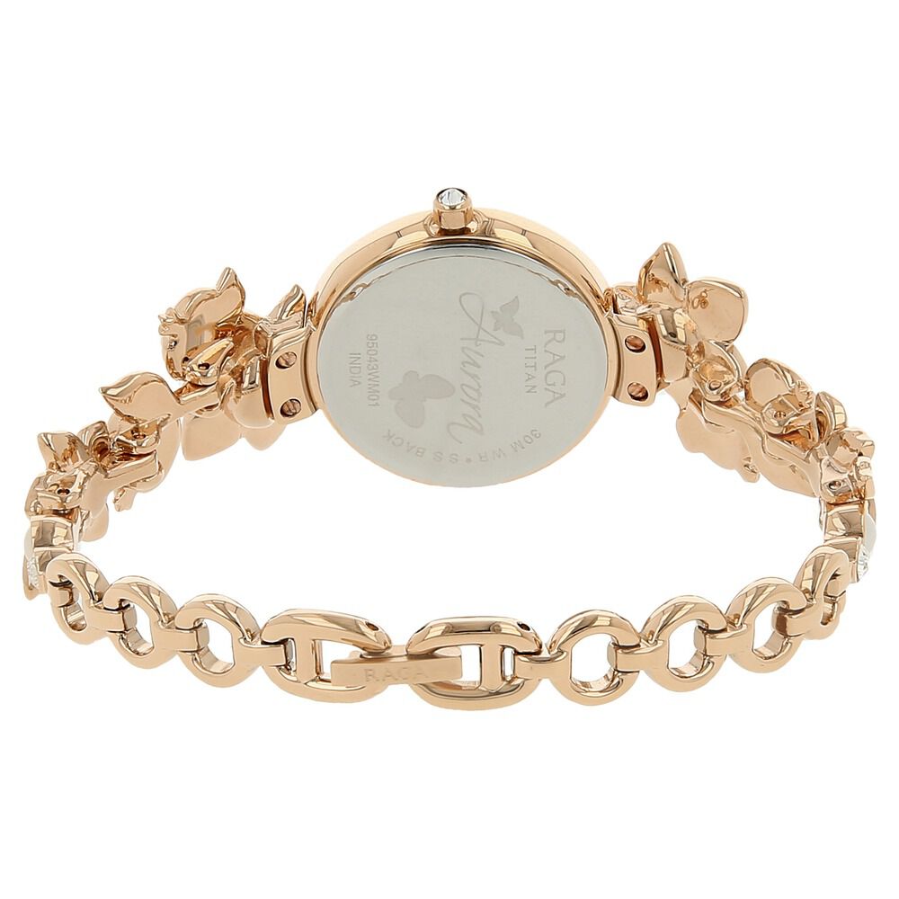 Buy Online Titan Raga Aurora Mother of Pearl Dial Women Watch With