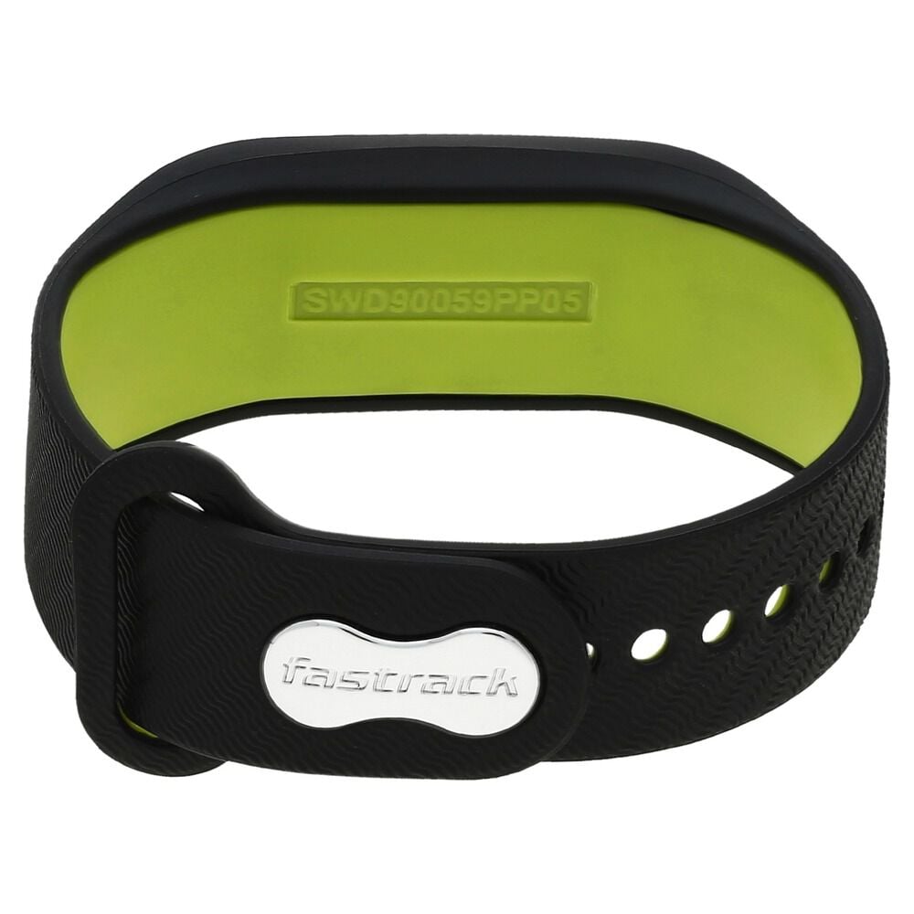 Reflex 2.0 smart band in cool grey with electric blue accent discount