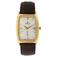 Titan Quartz Analog with Day and Date Black Dial Leather Strap Watch for Men