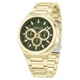 Kenneth Cole Quartz Chronograph Green Dial Golden Stainless Steel Strap Watch For Men - image number 1