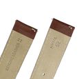 22 mm Brown Genuine Leather Strap for Men - image number 4