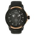 Titan Solar Powered Black Dial Leather Strap watch for Men - image number 0