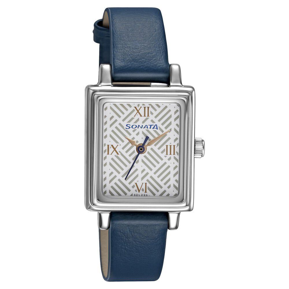 Sonata watch new arrivals blue colour