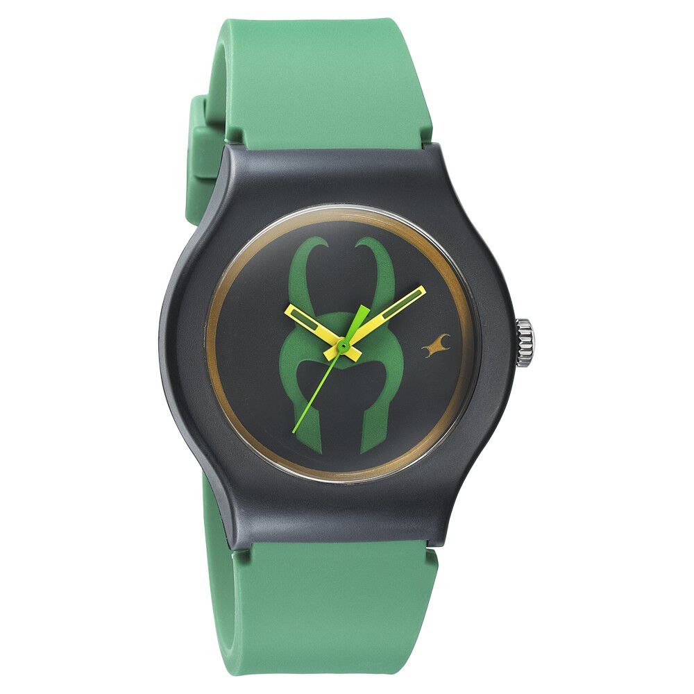 Fastrack Avengers End Game Quartz Analog Black Dial Silicone Strap Unisex Watch