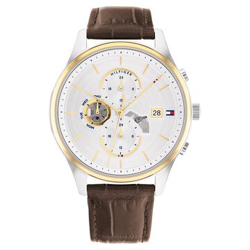 Tommy Hilfiger Silver Dial Quartz Analog Watch for Men
