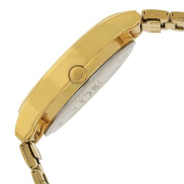 Sonata Quartz Analog Champagne Dial Stainless Steel Strap Watch for Men