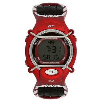Zoop Digital Watch with Digital Dial & Black Strap for Boys Kids, from House of Titan