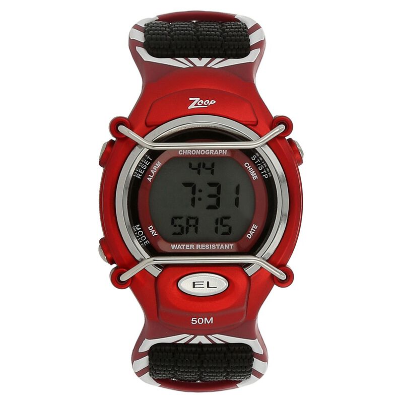 Zoop By Titan Digital Dial Nylon Strap Watch for Kids