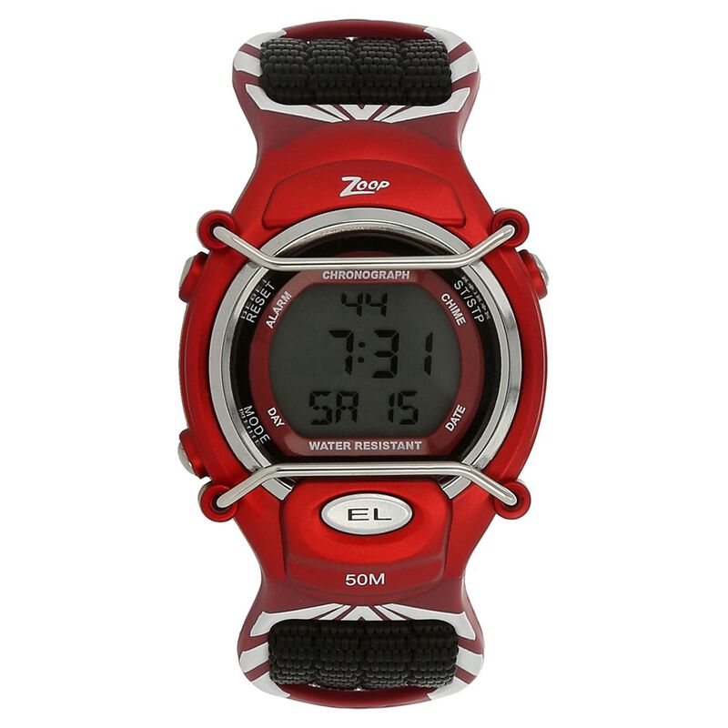 Buy Online Zoop By Titan Digital Dial Nylon Strap Watch for Kids ...