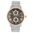 Titan Quartz Multifunction Brown Dial Stainless Steel Strap Watch for Men - image number 0