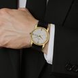 Titan White Dial Analog with Day and Date Leather Strap watch for Men - 32 mm Case Size - Small Dial - image number 4