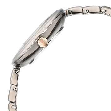 Titan Aura Quartz Analog Titanium Dial With Titanium Stainless Steel Strap Watch for Women
