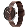 Titan Noir Brown Dial Analog Stainless Steel Strap Watch for Women - image number 2