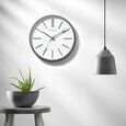 Titan Contemporary White Wall Clock with Silent Sweep Technology 30.5 cm x 30.5 cm (Medium) - image number 1