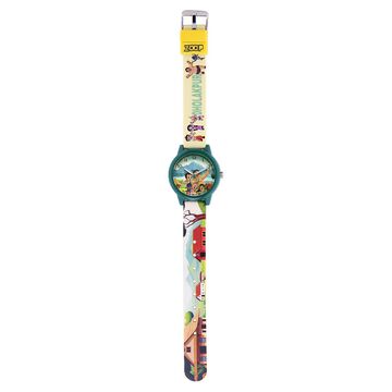 Zoop By Titan Chhota Bheem Quartz Analog Multicoloured Dial Multicoloured Plastic Strap Watch For Kids