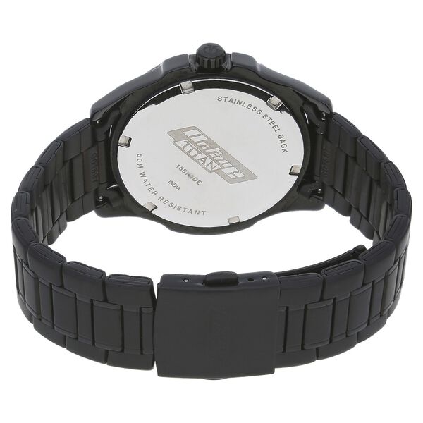 Titan Anthracite Analog with Date Metal Strap watch for Men - image number 3
