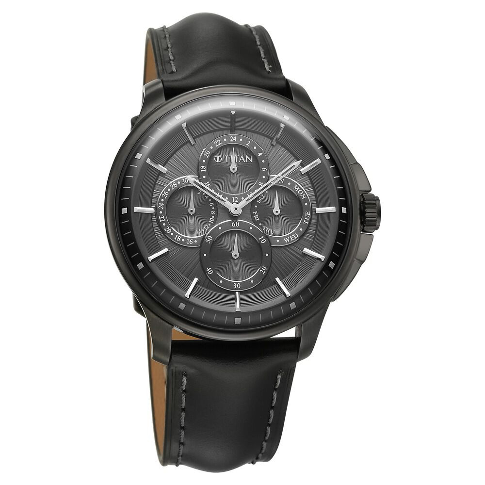 Buy Online Titan Classique Four Eye Multifunction Analog with