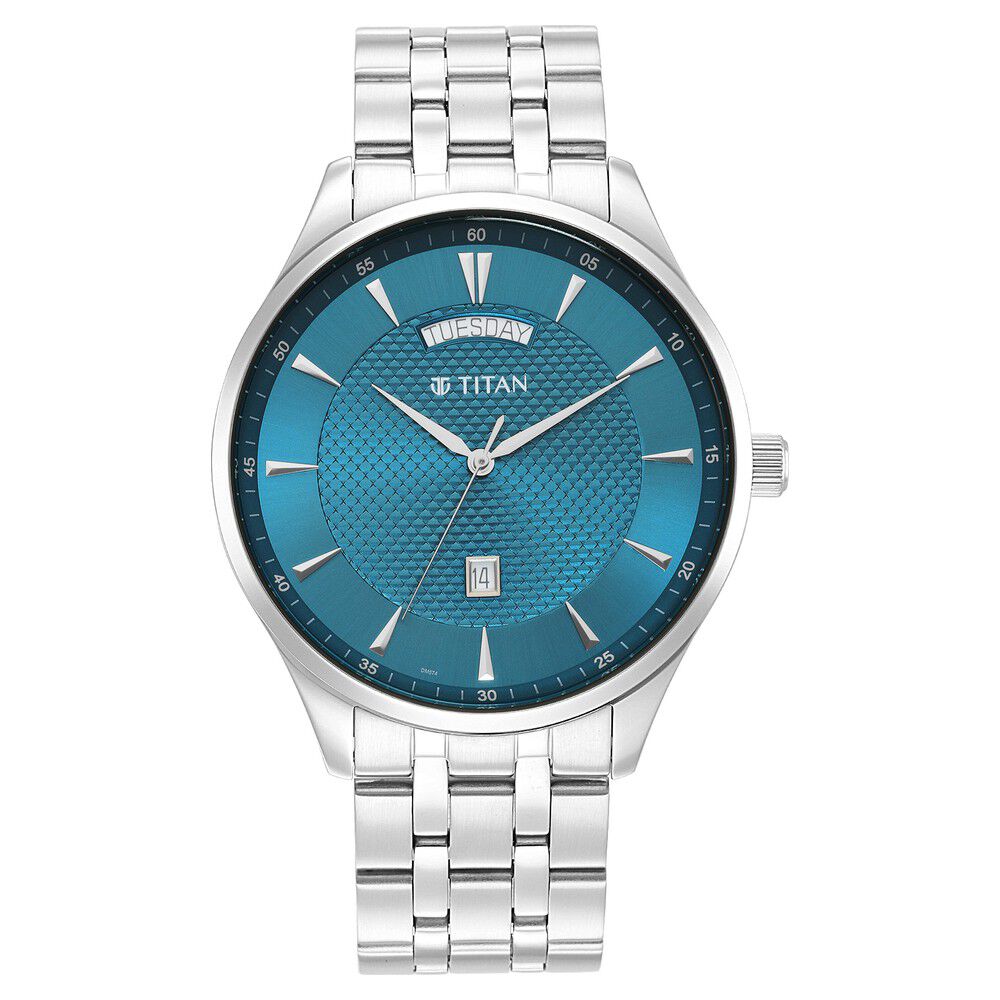 Titan blue dial hotsell