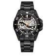 Kenneth Cole Automatic Black Dial With Black Stainless Steel Strap Watch For Men - image number 0