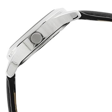 Fastrack All Nighters Quartz Analog Black Dial Leather Strap Watch for Girls