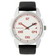 Fastrack Quartz Analog White Dial Leather Strap Watch for Guys - image number 0