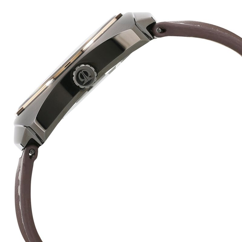 Titan Quartz Multifunction Brown Dial Leather Strap watch for Men - image number 2