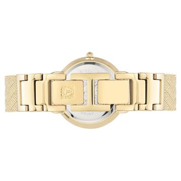 Anne Klein Quartz Analog Black Dial Metal Strap Watch for Women