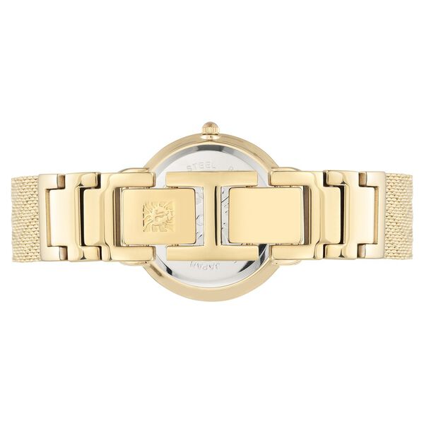 Anne Klein Quartz Analog Black Dial Metal Strap Watch for Women - image number 2