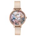 Sonata Poze Quartz Analog Multicoloured Dial Cream Colour Leather Strap Watch For Women - image number 2