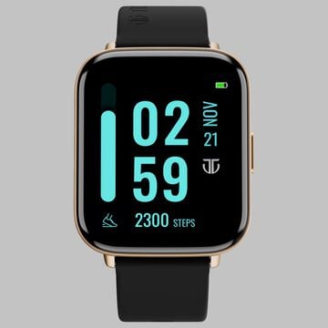 Titan Smart Watch Silicone Black Strap watch for Unisex