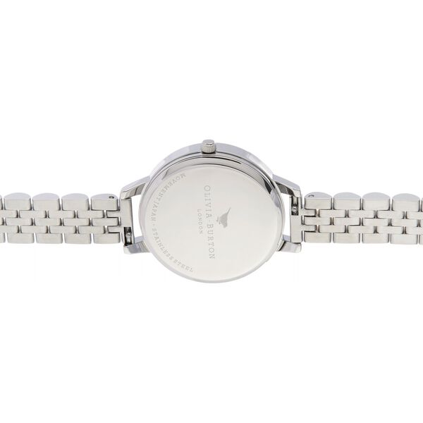 Olivia Burton Quartz Analog Silver Dial Stainless Steel Strap Watch for Women - image number 2