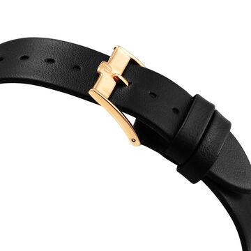 Titan Quartz Analog Anthracite Dial Leather Strap Watch for Men