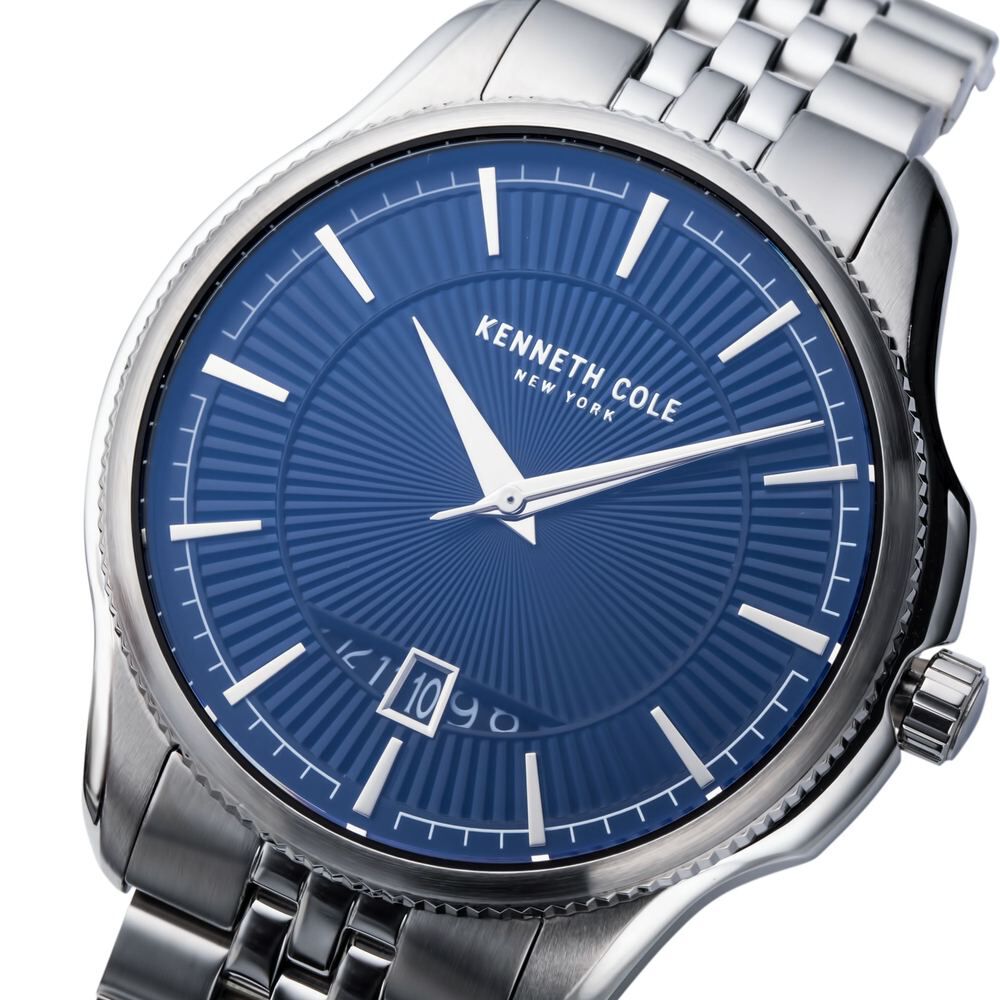 Kenneth cole blue face watch hot sale