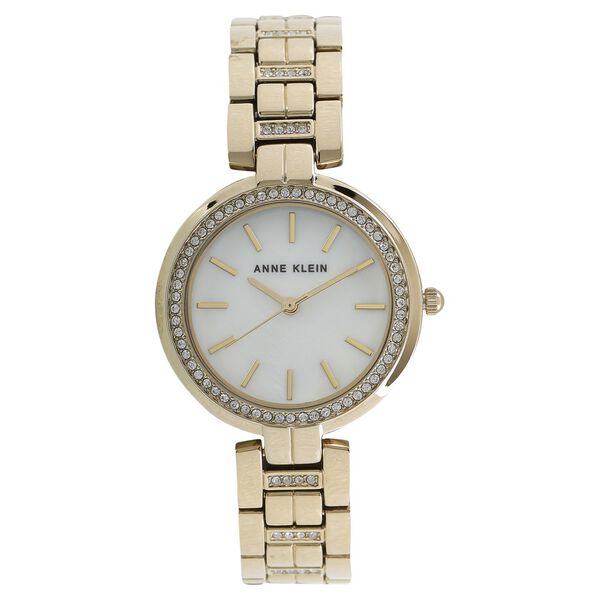 Anne Klein Quartz Analog Silver Dial Metal Strap Watch for Women - image number 0