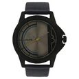 Sonata Quartz Analog Grey Dial Leather Strap Watch for Men