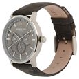 Kenneth Cole Quartz Multifunction Grey Dial Leather Strap Watch for Men - image number 1