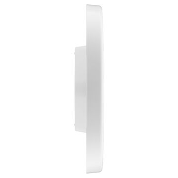 Titan 32.5 cm White-Lume Wall Clock: Stylish Nighttime Illumination