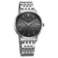 Titan Elegance Analog with Date by Hand and Dark Grey Dial Stainless Steel Strap Watch for Men - image number 1