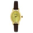 Sonata Quartz Analog Red Dial Leather Strap Watch for Women