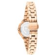 Tommy Hilfiger Quartz Analog Red Dial Golden Stainless Steel Strap Watch For Women - image number 2