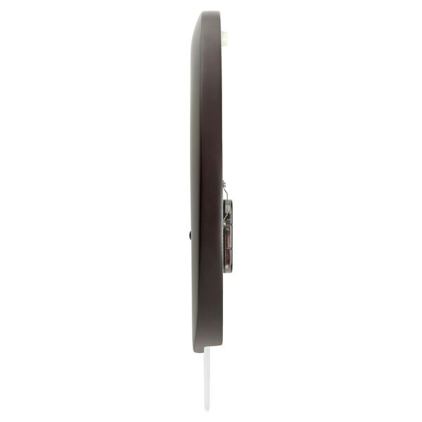 Titan Wooden Half Moon Wall Clock with Glass Dial - 32 cm x 31 cm (Medium) - image number 3