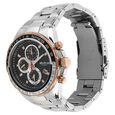 Titan Octane Black Dial Chrono Stainless Steel Strap watch for Men - image number 1